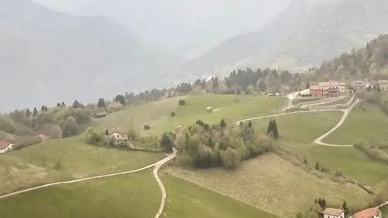 Dall’alto. Una suggestiva immagine dei Piani di Vaghezza