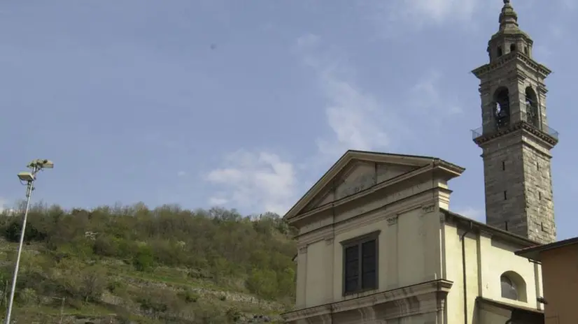 Il centro. Uno scorcio del paese camuno