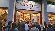 La libreria Serra Tarantola in via fratelli Porcellaga