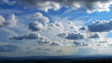Nuvole in vista - Foto di archivio