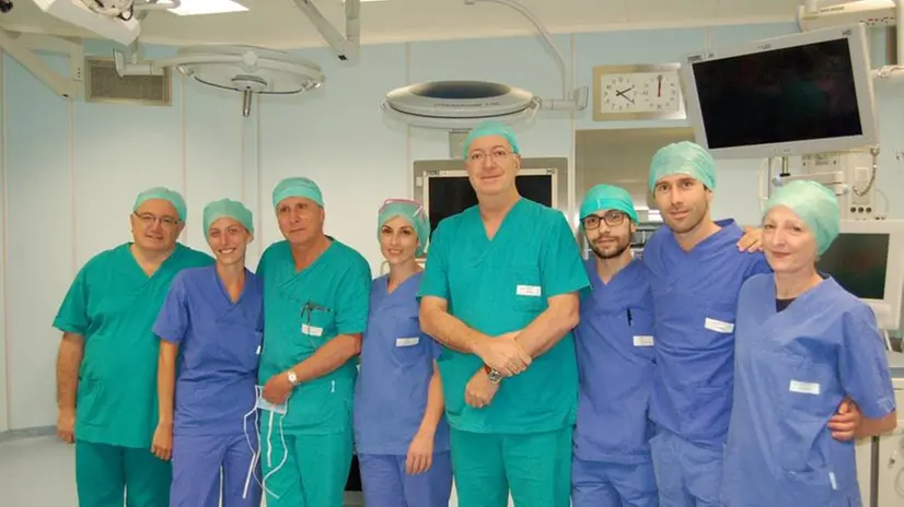 L'équipe medica degli Spedali Civili di Brescia - © www.giornaledibrescia.it