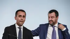 Di Maio e Salvini - Foto Ansa/Giuseppe Lami