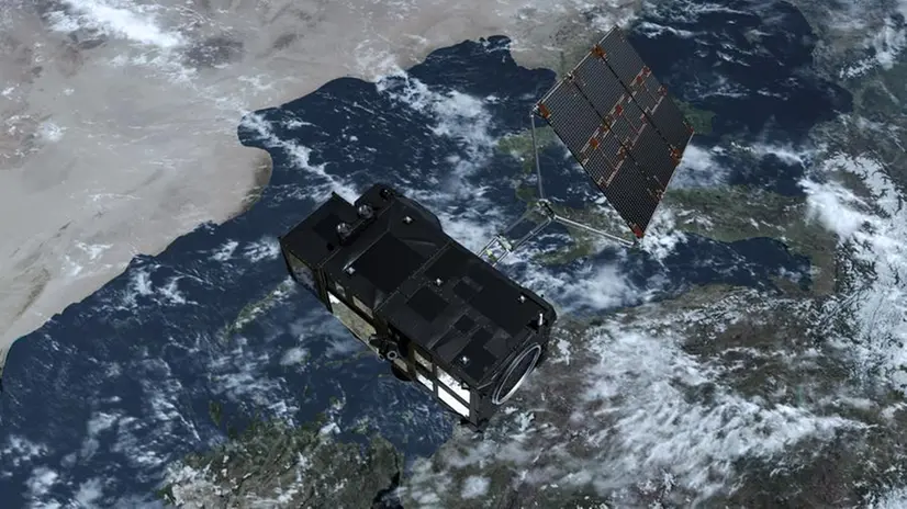 Sentinel-3 del programma europeo Copernicus gestito dall'Agenzia Spaziale Europea - Foto Ansa