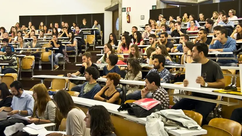 Studenti in aula (archivio)