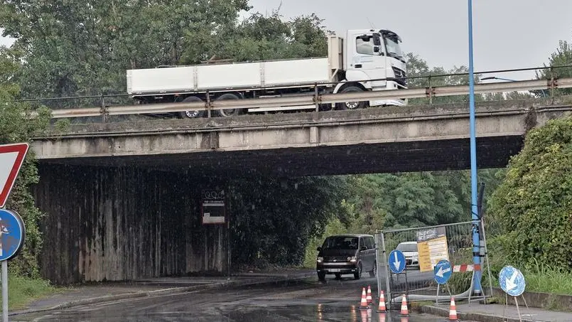 Il viadotto di via Ghislandi - © www.giornaledibrescia.it