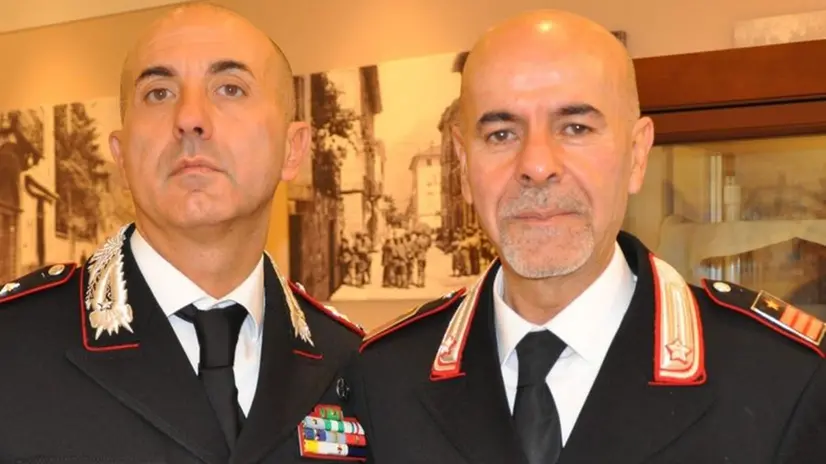 Il tenente colonnello Malvaso e il luogotenente De Mola -  © www.giornaledibrescia.it