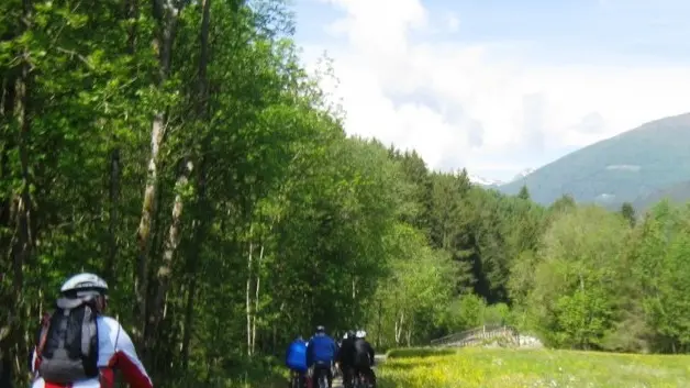 L’obiettivo è  di arrivare al lago di Como dalla Valtellina