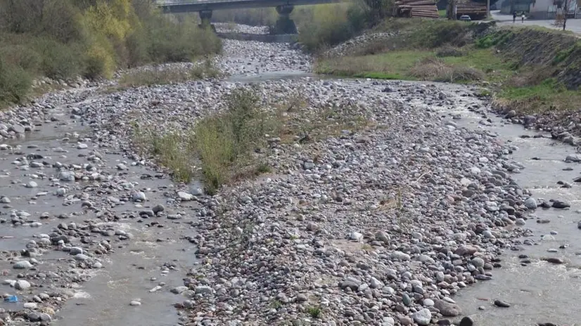 Poca l’acqua che scorre nel Grigna: i livelli misurati sono inferiori rispetto agli accordi stipulati