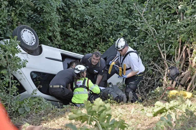 L'incidente alla Briscola