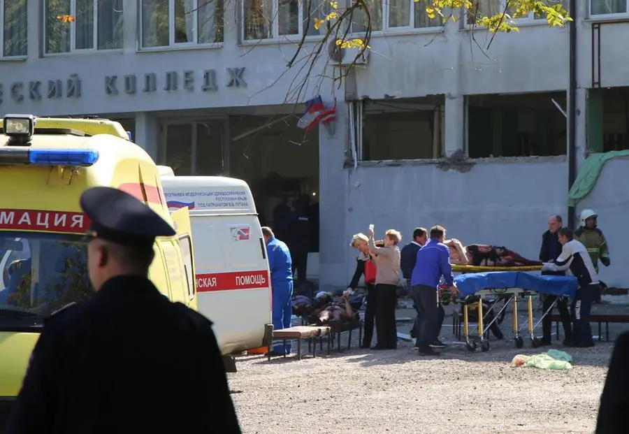 In Crimea strage in università - Foto Ansa