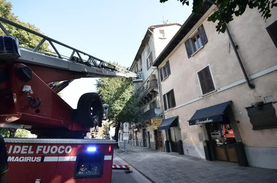 Traffico in via dei Mille