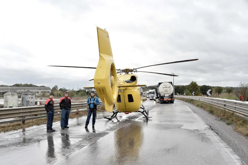 Schianto a Montichiari, traffico in tilt sulla Goitese