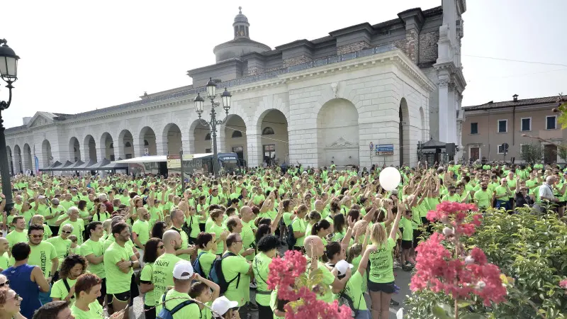 I partecipanti alla Zebra Run