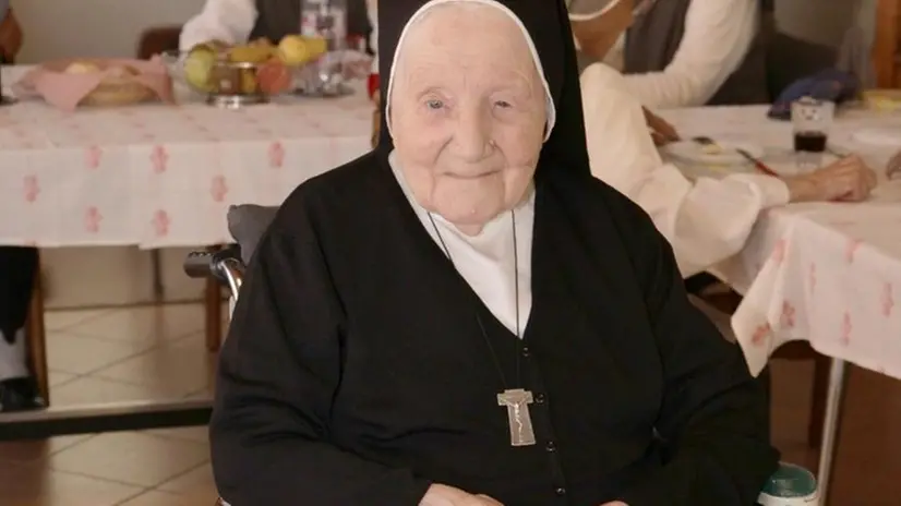 La decana suor Maria Fedele, scomparsa a 110 anni - © www.giornaledibrescia.it