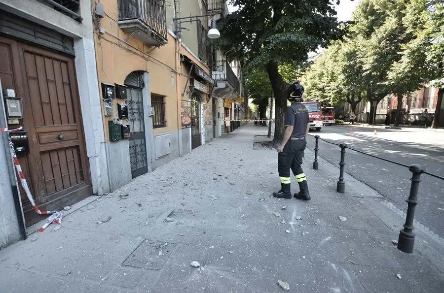 Traffico in via dei Mille