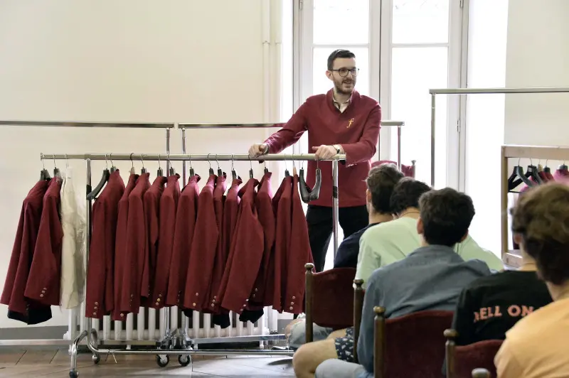 Gli studenti al Teatro Grande