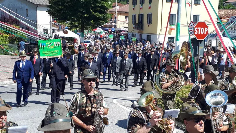 Odolo, adunata sezionale della Monte Suello