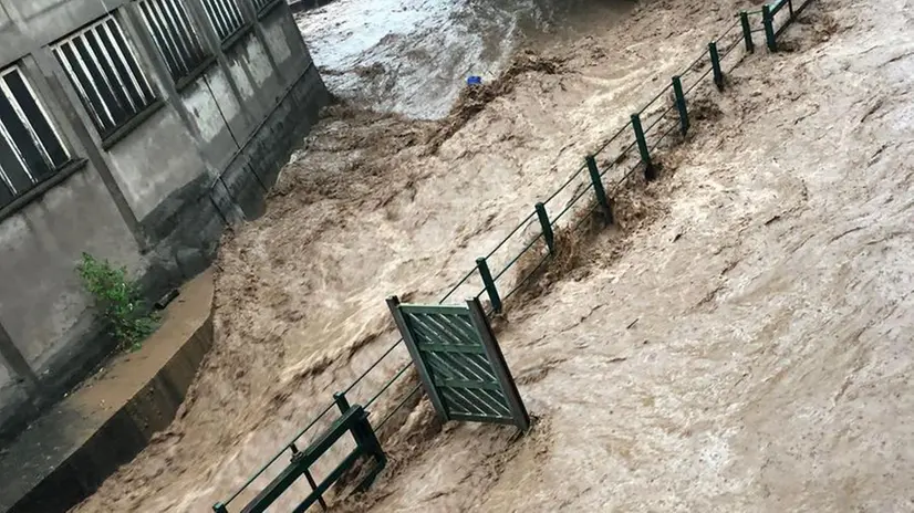 Nubifragio in Valsabbia