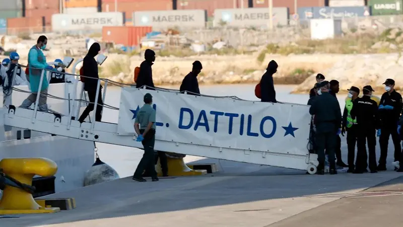 Aquarius arrivata in Spagna