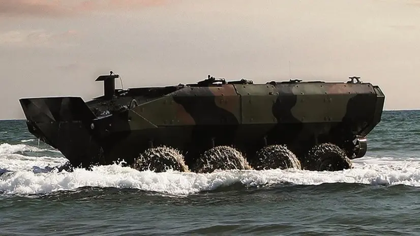 L’ACV del futuro.   Il veicolo corazzato anfibio 8×8 che sarà fornito ai Marines da Iveco Dv in sinergia con Bae Systems