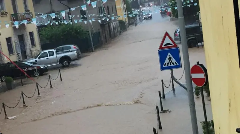 Odolo, le foto dell'allagamento