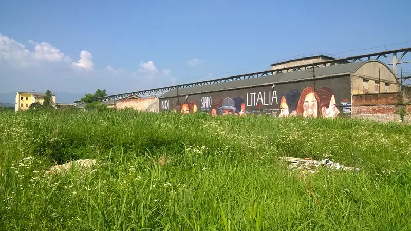 Il murale che racconta integrazione e immigrazione/1