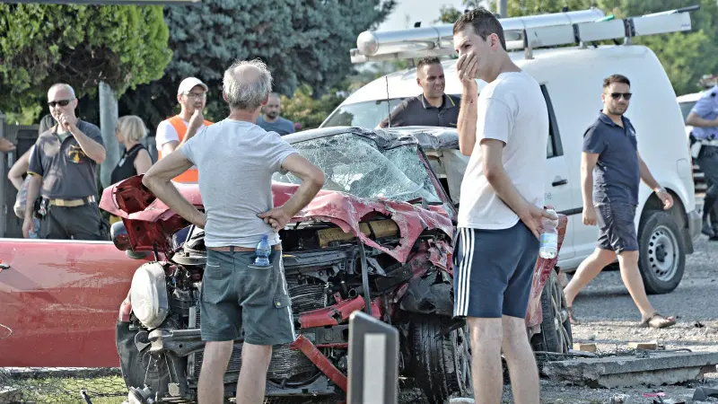 L'incidente di Montichiari, in via Calvisano