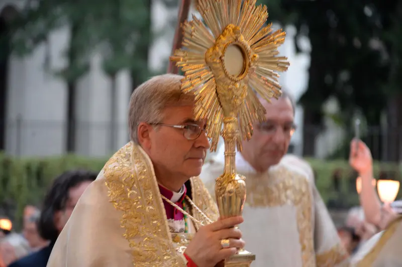 La processione del Corpus Domini in città