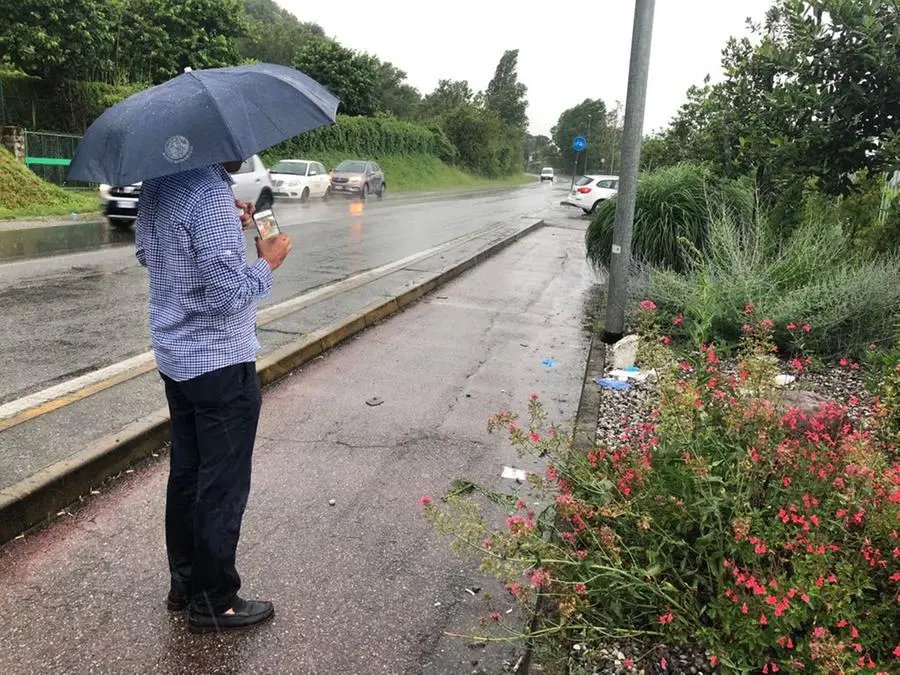 L'incidente mortale che si è verificato a Clusane