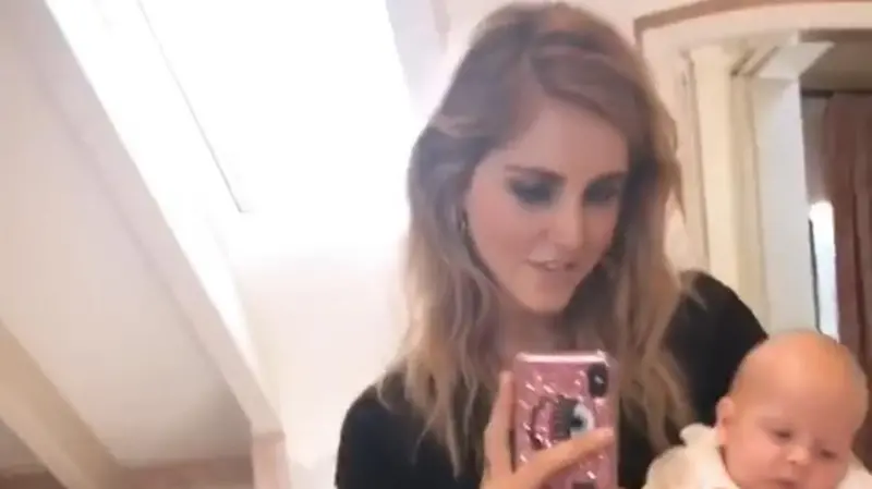 Chiara Ferragni e il figlio Leone su Instagram