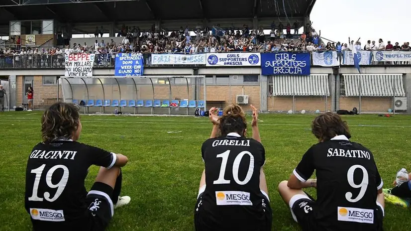 Per le ragazze del Brescia femminile un finale di stagione all’insegna della tristezza