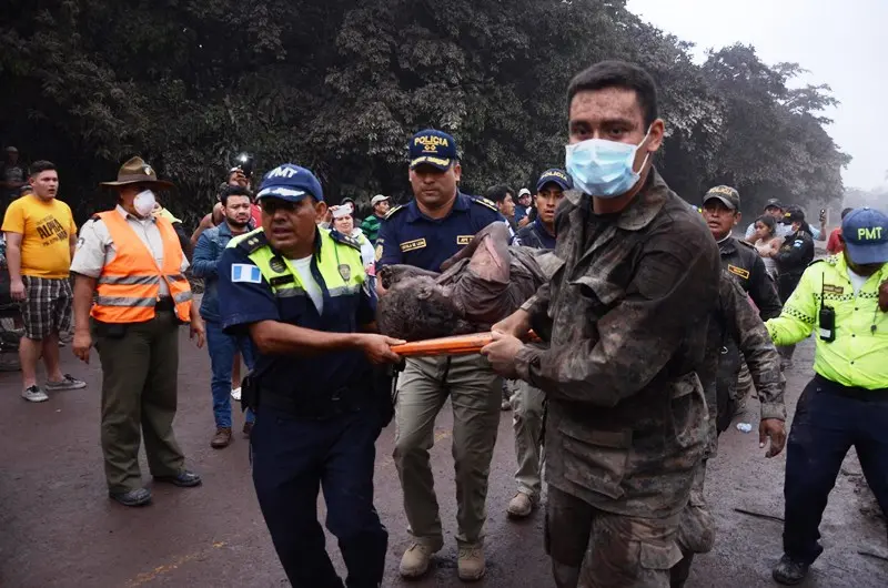 Vulcano del Fuego, 25 morti in Guatemala