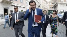 Matteo Salvini - Foto Ansa/Massimo Percossi