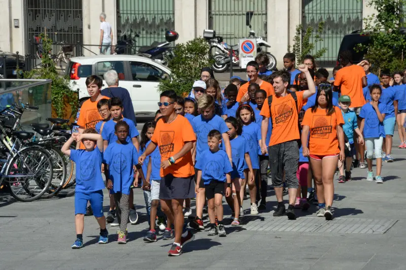 Grest del centro storico, flash mob in piazza Vittoria