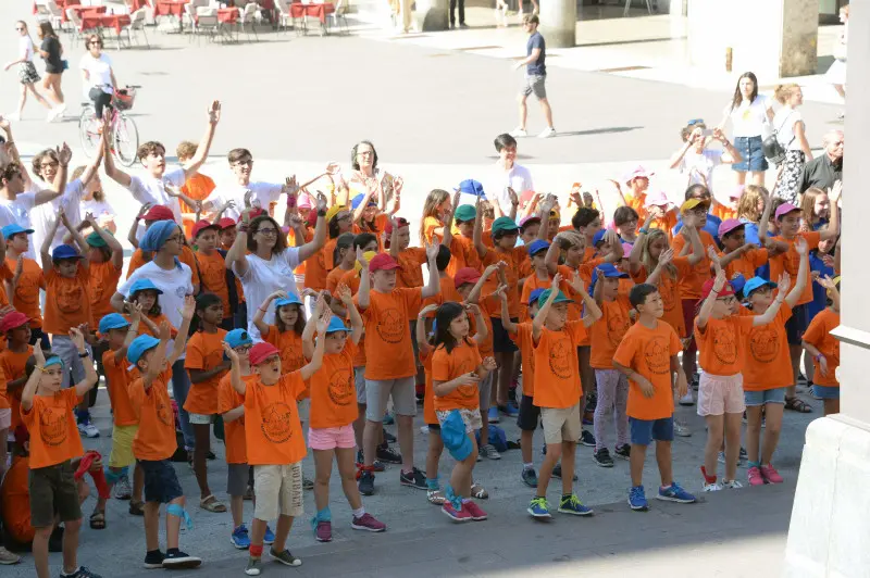 Grest del centro storico, flash mob in piazza Vittoria