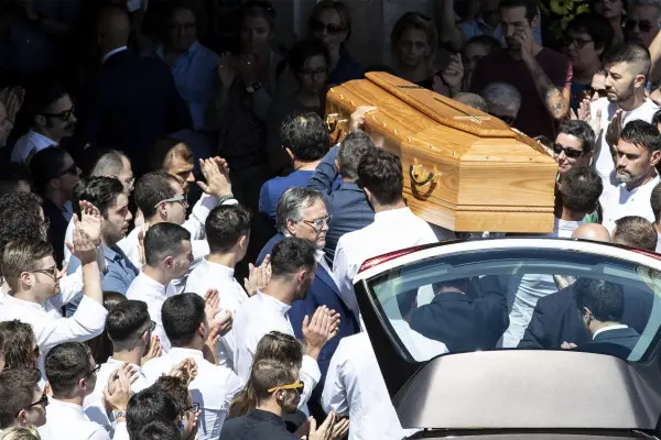 I funerali dello chef Narducci
