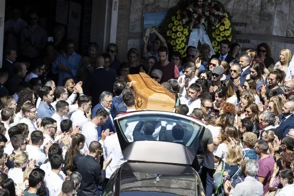 I funerali dello chef Narducci