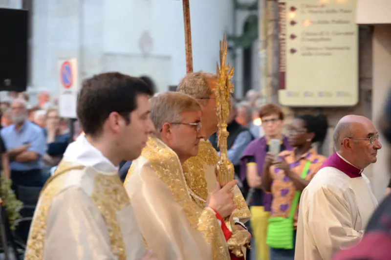 La processione del Corpus Domini in città