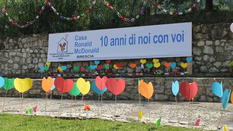 La festa di Casa Ronald Brescia