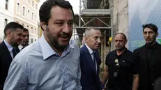 Il ministro dell'Interno Matteo Salvini - Foto Ansa/Riccardo Antimiani