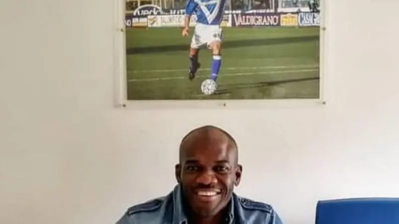 David Suazo ieri in sede