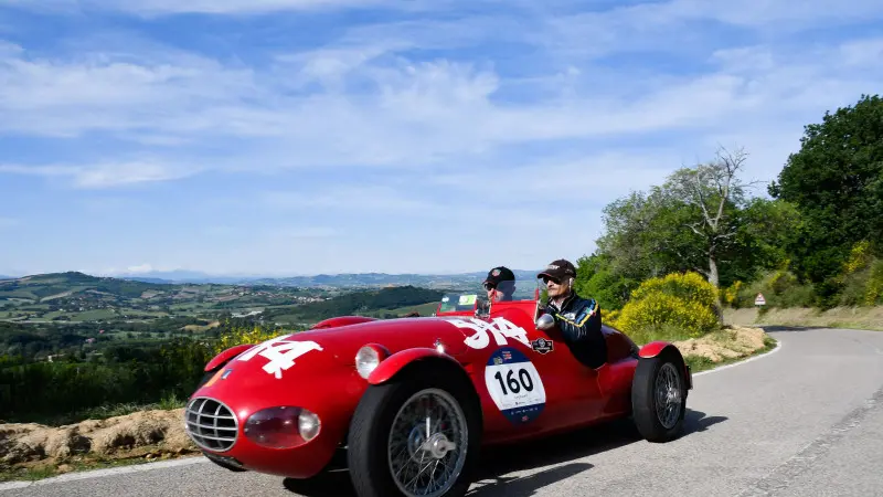 Mille Miglia, la prova speciale a Pesaro