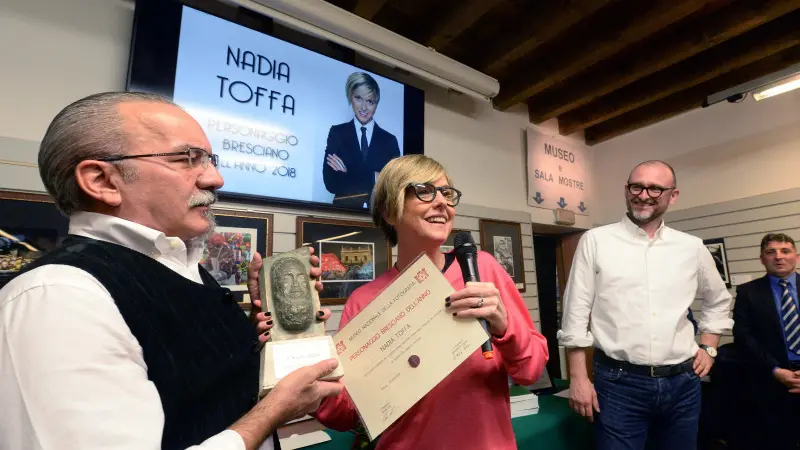 La premiazione di Nadia Toffa
