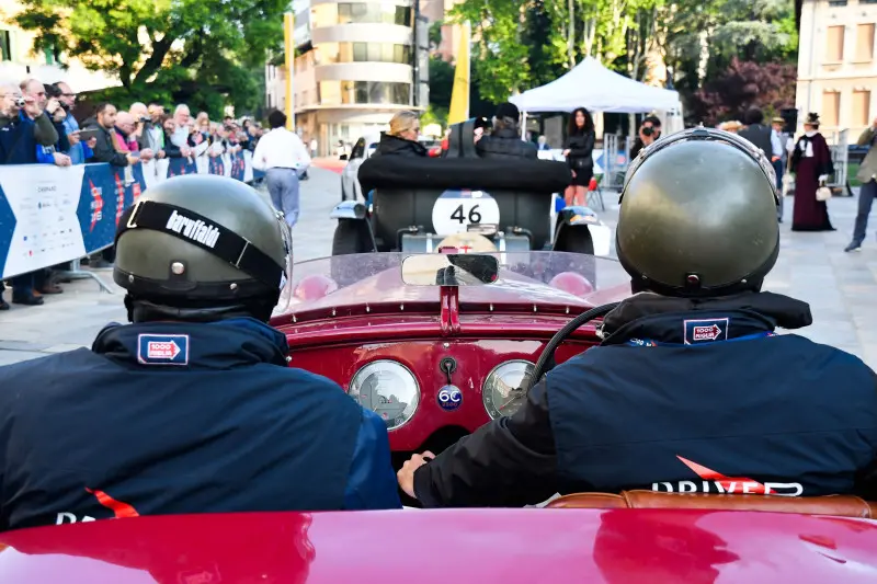 Mille Miglia, anche Salsomaggiore saluta la Freccia Rossa