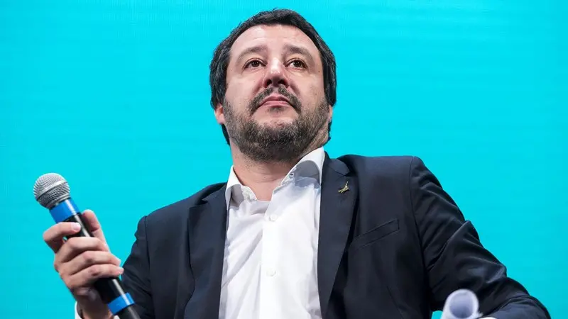 Matteo Salvini - Foto Ansa/Angelo Carconi