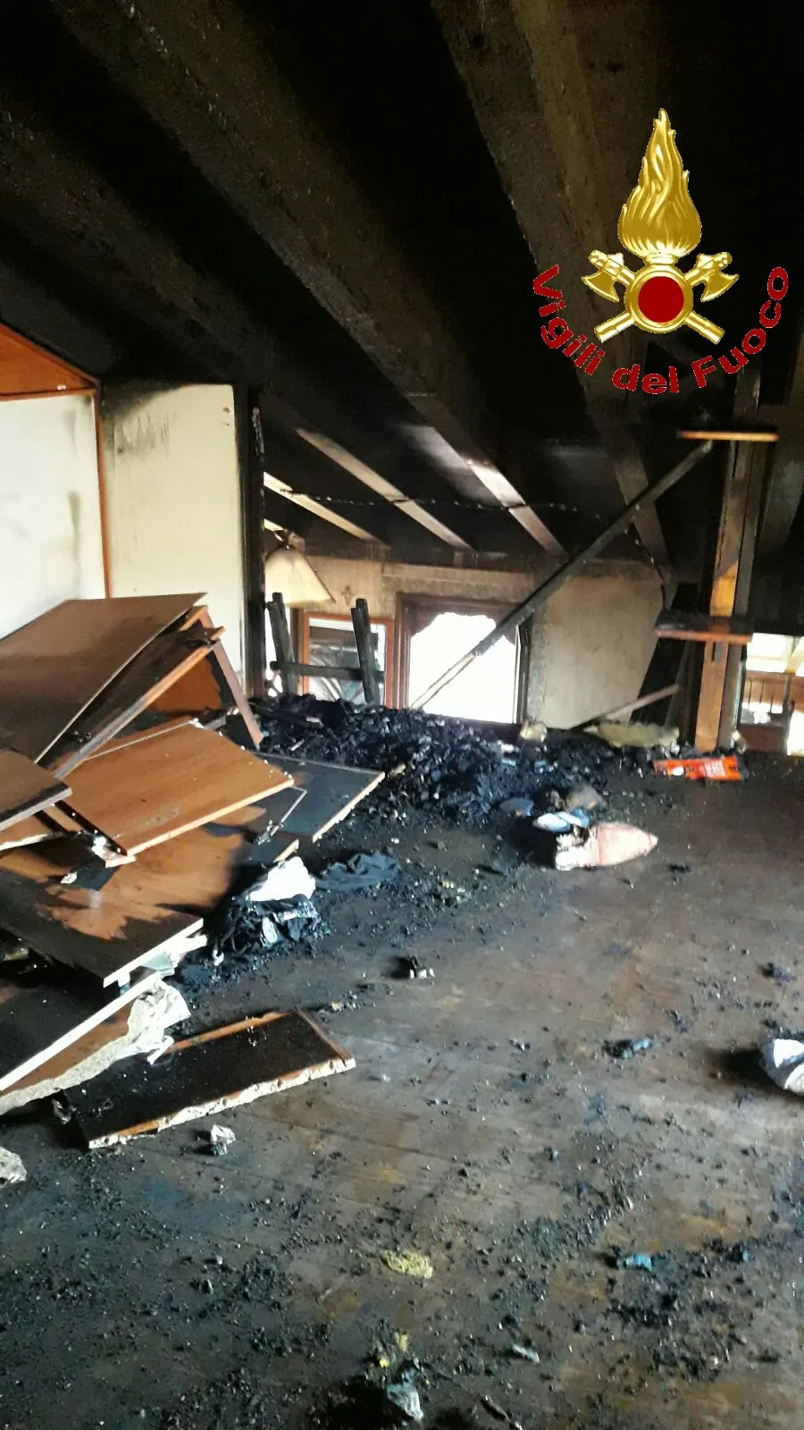 Shalom, lo foto dei vigili del fuoco
