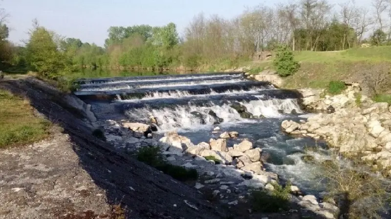La zona dei «Tre salti» del fiume Chiese
