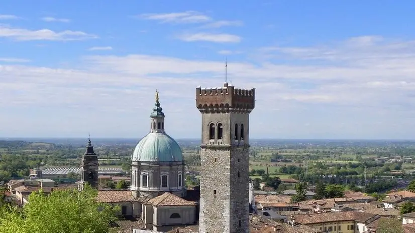 Una bella veduta del centro di Lonato