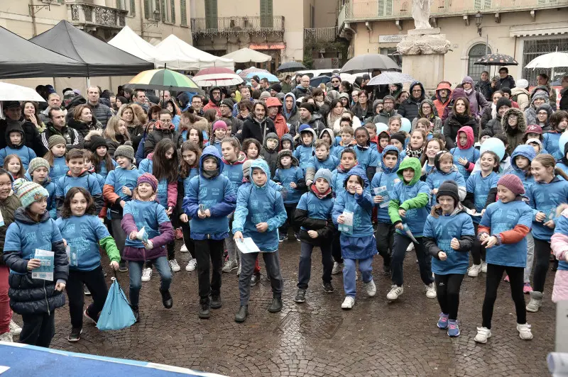 I piccoli di corsa per la Tomorrow Runners