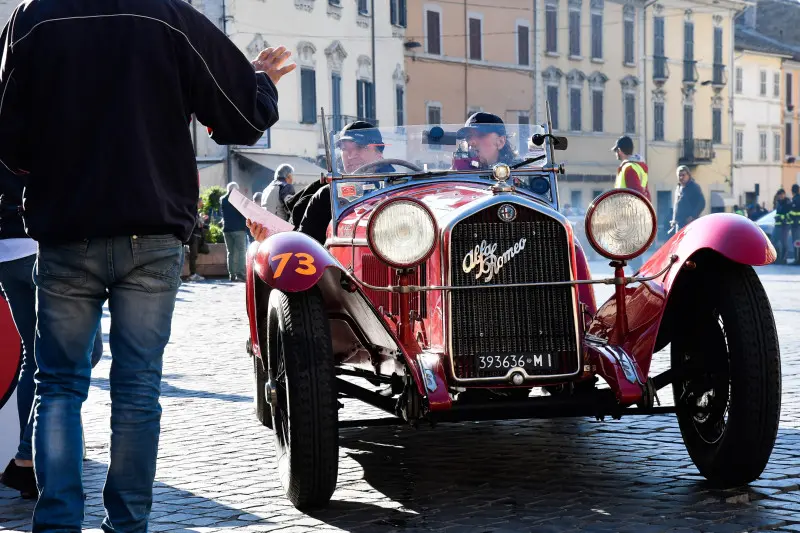 La Mille Miglia sul lago di Vico